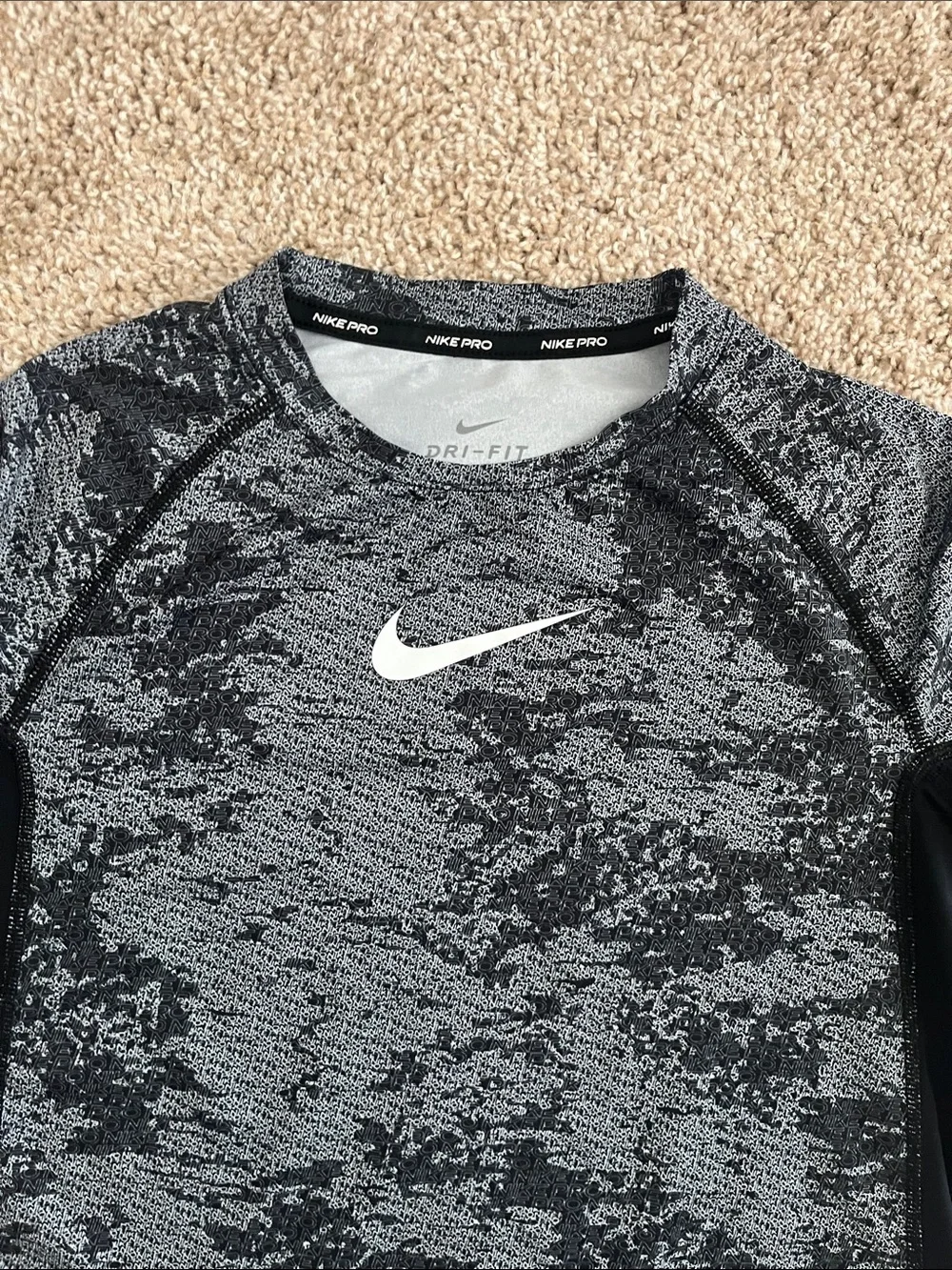Boys Nike PRO Dri-Fit Tee